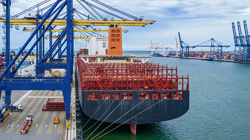 Connexion portuaire électronique