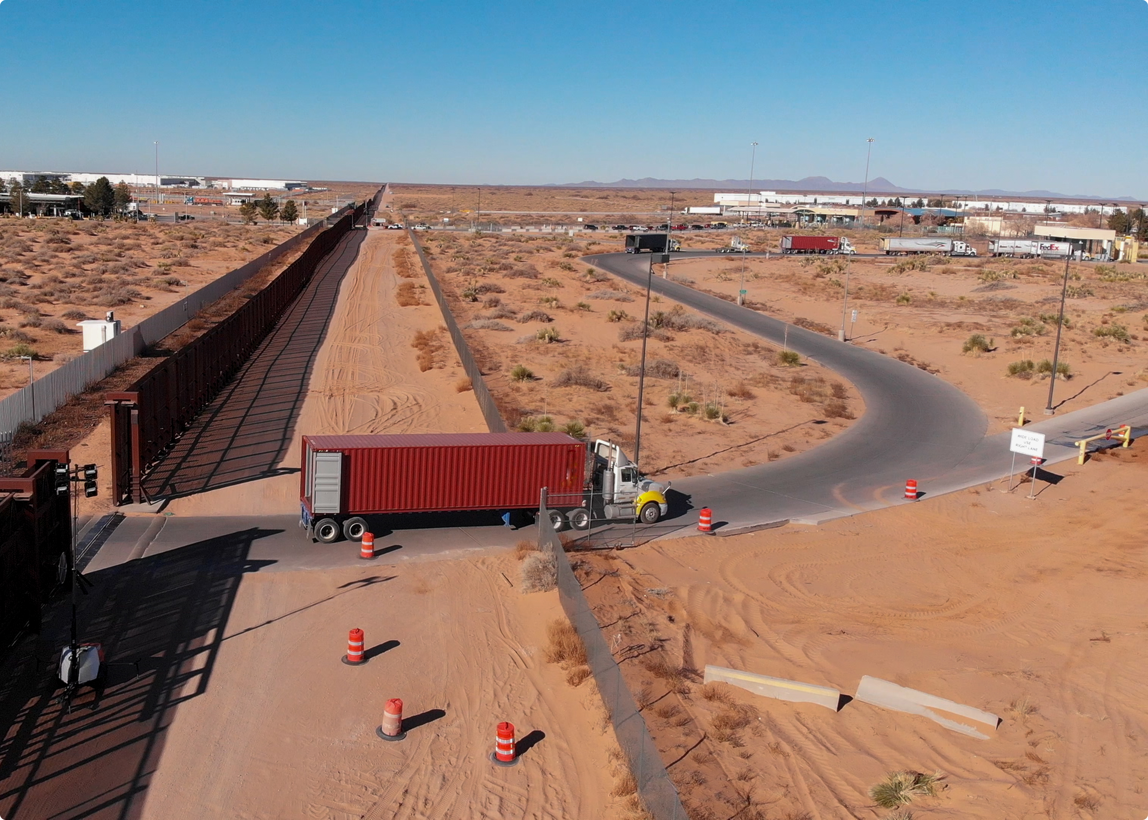 SecurSpace, Nearshoring, Truck Parking, Container Parking, Industrial Outdoor Storage, Intermodal Transportion, Long Term Truck Storage, Crossborder Trade, Storage Yard, Off-Dock Draft Yard